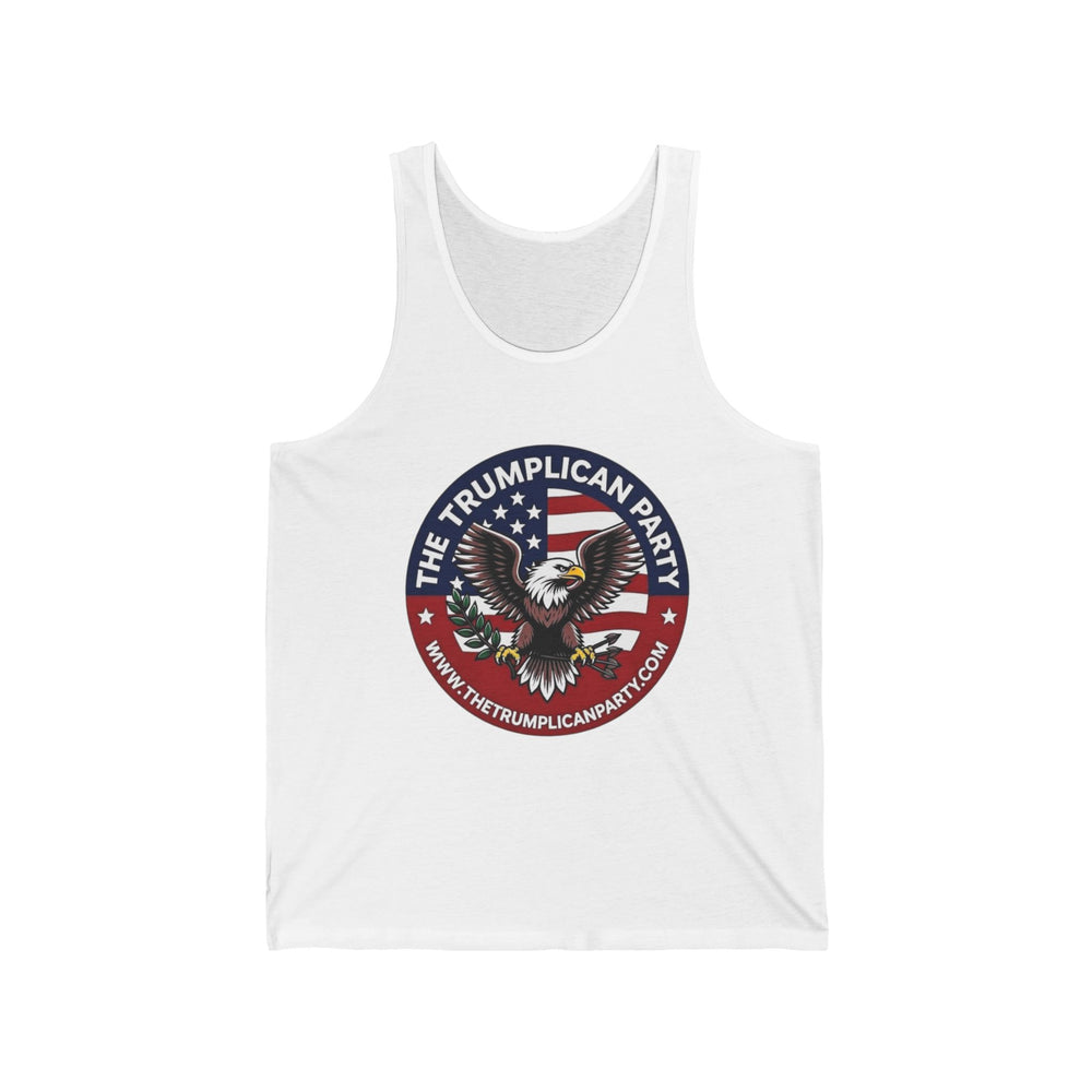 The Trumplican Party™ Unisex Tank Top | D-12 - Image 1