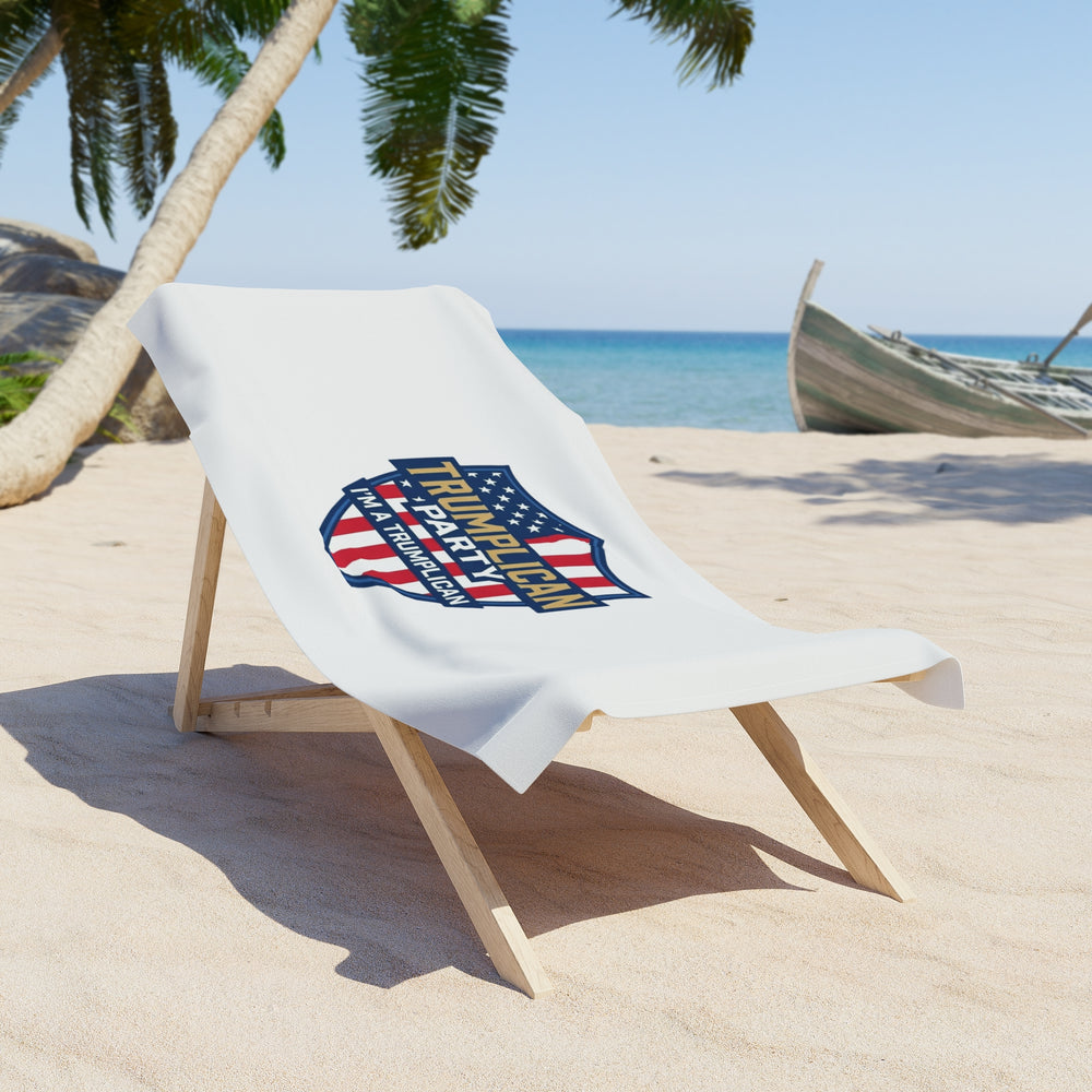 The Trumplican Party™ Beach Towel  | D-53 - Image 2