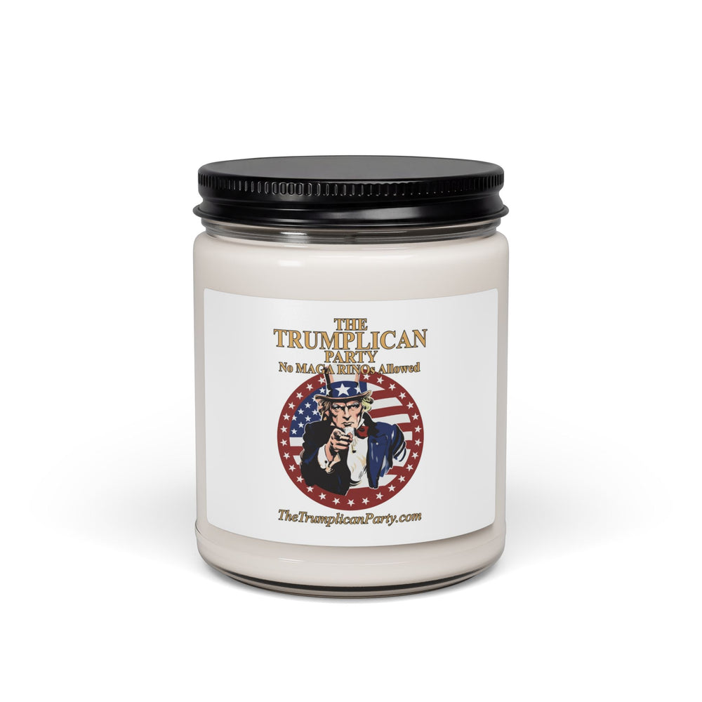 The Trumplican Party™ Scented Soy Candle 9oz Jar | D-50 - Image 3