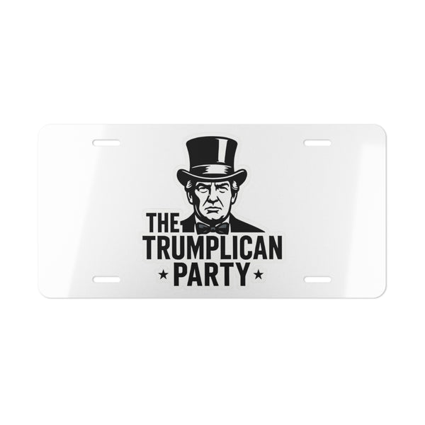 The Trumplican Party™ License Plate Front Tag | D-8