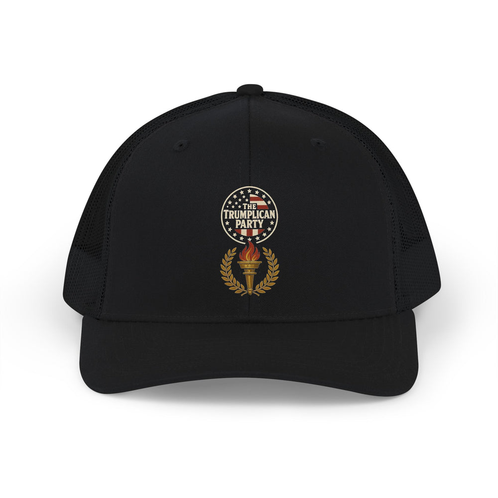 The Trumplican Party™ Mesh Snapback Trucker Cap | D-31 - Image 3