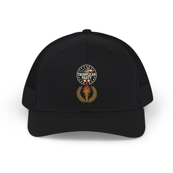 The Trumplican Party™ Mesh Snapback Trucker Cap | D-31