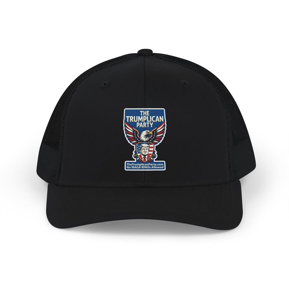 The Trumplican Party™ Mesh Snapback Trucker Cap | D-55 - Image 3