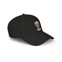 Embroidered Eagle Crest Low Profile Baseball Cap - Image 13
