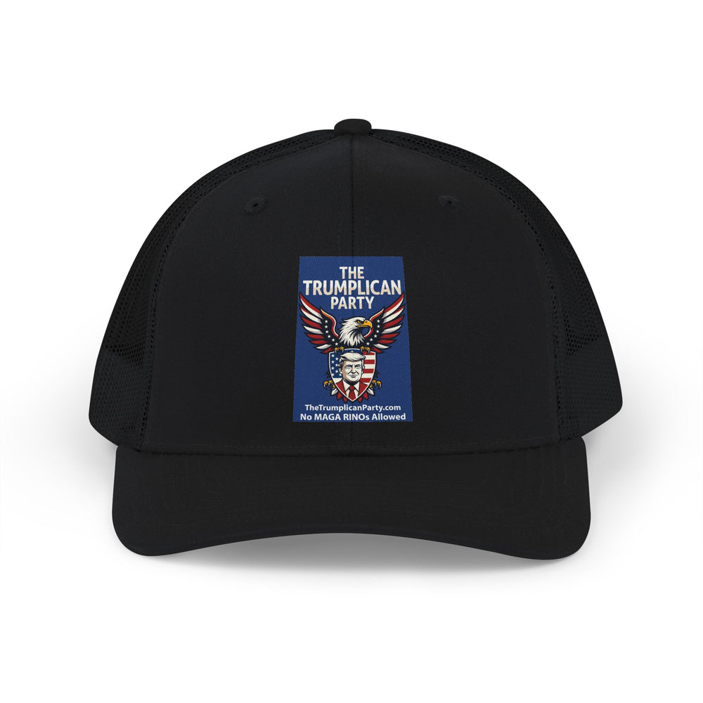The Trumplican Party™ Mesh Snapback Trucker Cap | D-44 - Image 3
