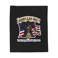 The Trumplican Party™ Velveteen Throw Blanket | D-66 - Image 1