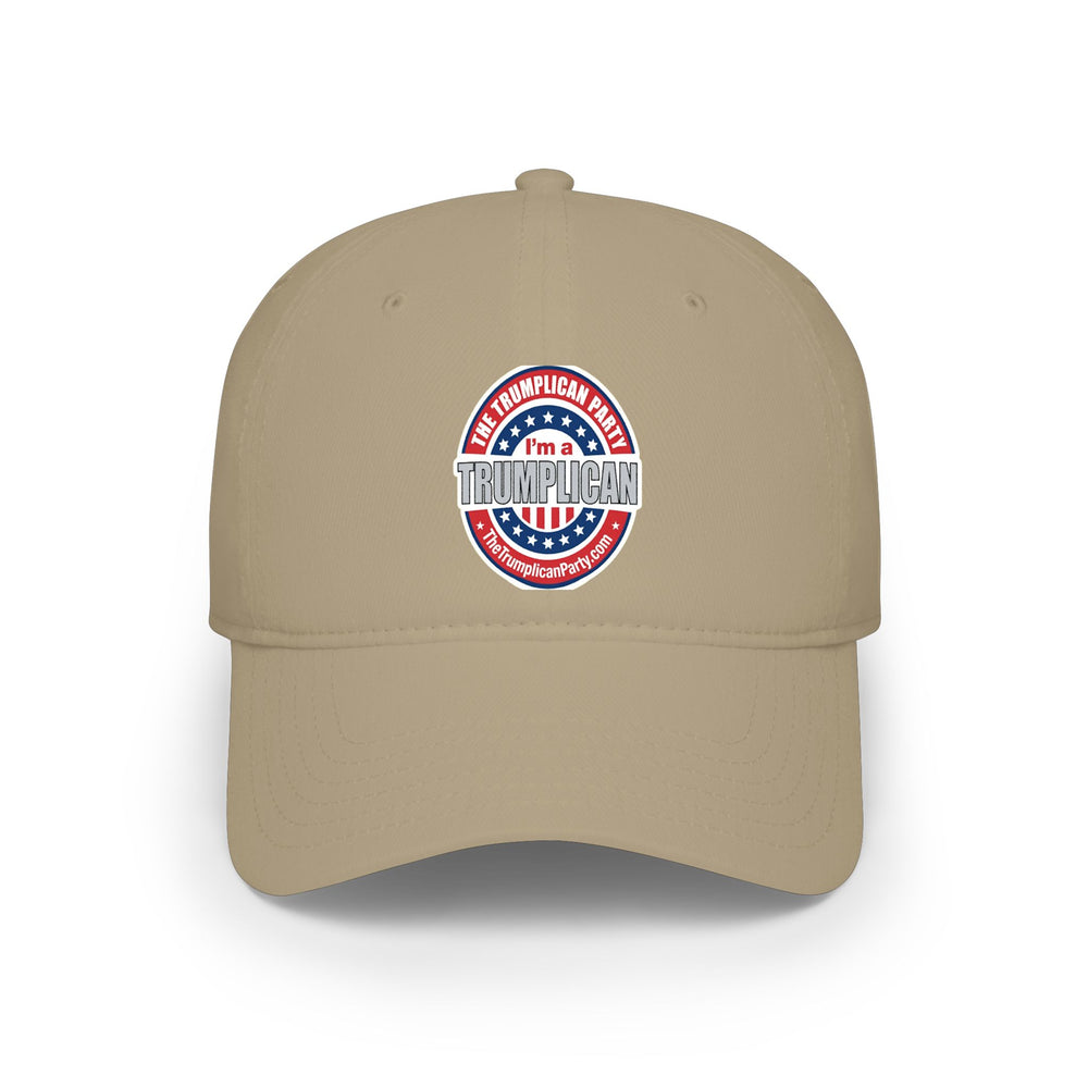 Patriotic 'Trump 2024' Low Profile Baseball Cap - Image 3