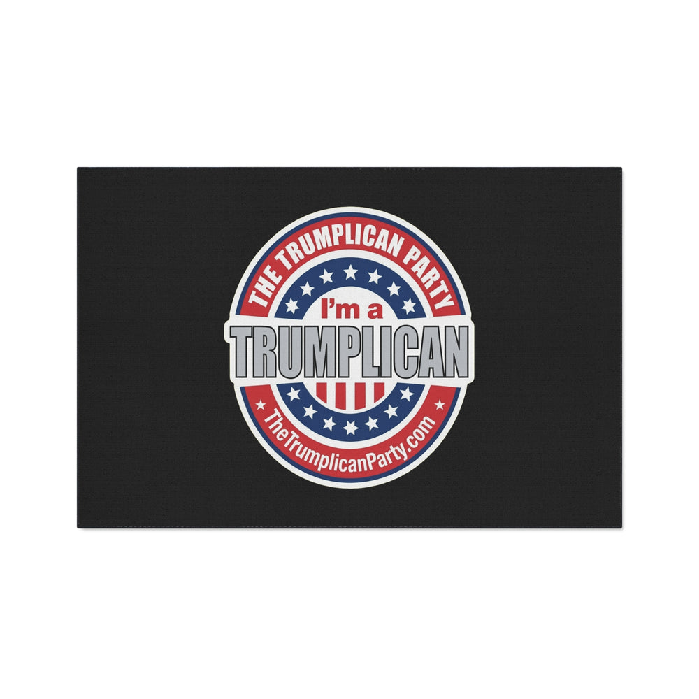 Doormat - "I'm a Trumpllican" Patriotic Heavy Duty Floor Mat - Image 1