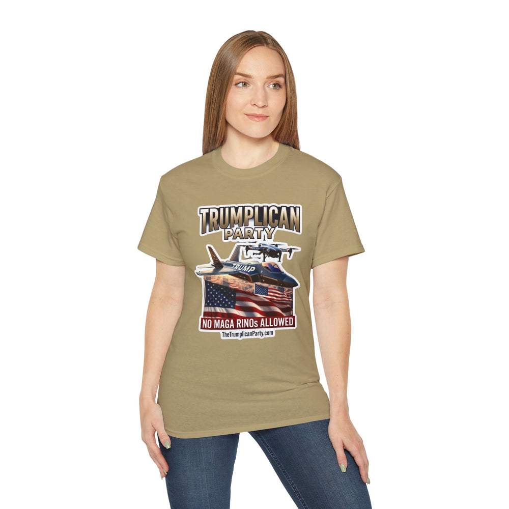 Political T‑Shirt — “Trumpllican Party” No MAGA RINOs Allowed Graphic Tee - Image 19