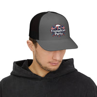 The Trumplican Party™ Mesh Snapback Trucker Cap | D-1 - Image 7