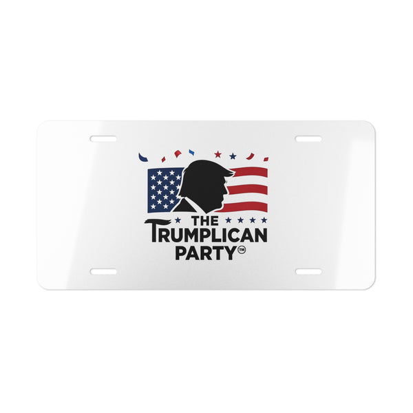 The Trumplican Party™ License Plate Front Tag | D-23