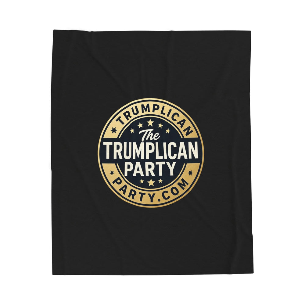 The Trumplican Party™ Velveteen Throw Blanket | D-24 - Image 1