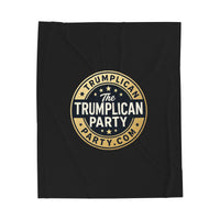 The Trumplican Party™ Velveteen Throw Blanket | D-24 - Image 1