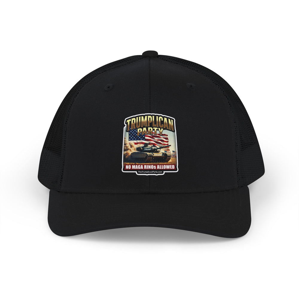 The Trumplican Party™ Mesh Snapback Trucker Cap | D-65 - Image 3