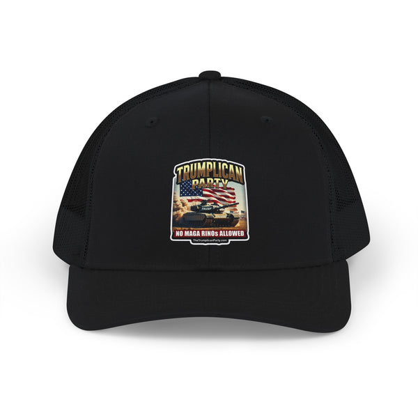 The Trumplican Party™ Mesh Snapback Trucker Cap | D-65