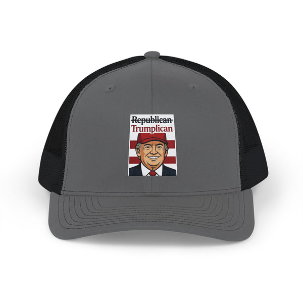 The Trumplican Party™ Mesh Snapback Trucker Cap | D-38