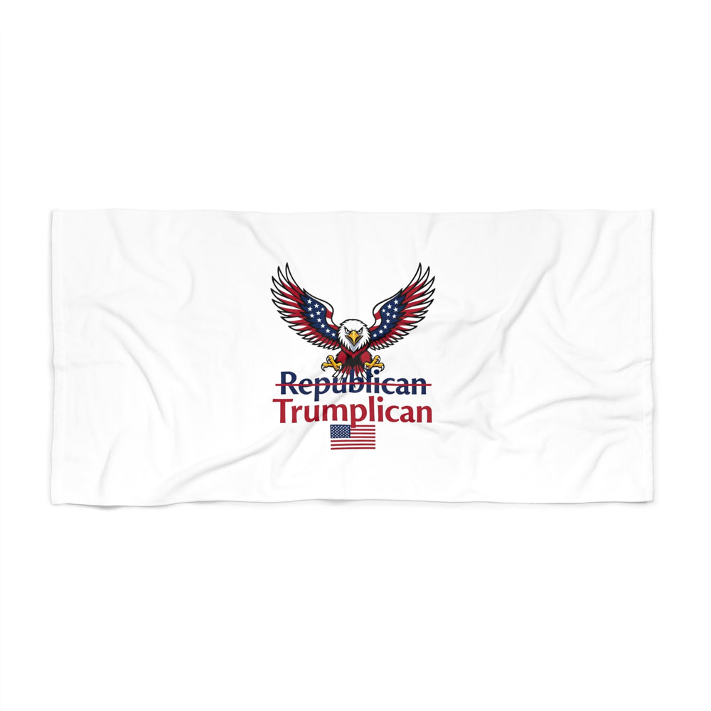 The Trumplican Party™ Beach Towel  | D-11 - Image 1