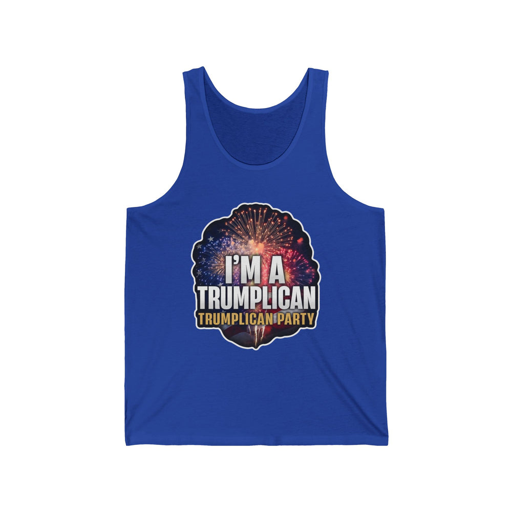 The Trumplican Party™ Unisex Tank Top | D-54 - Image 5
