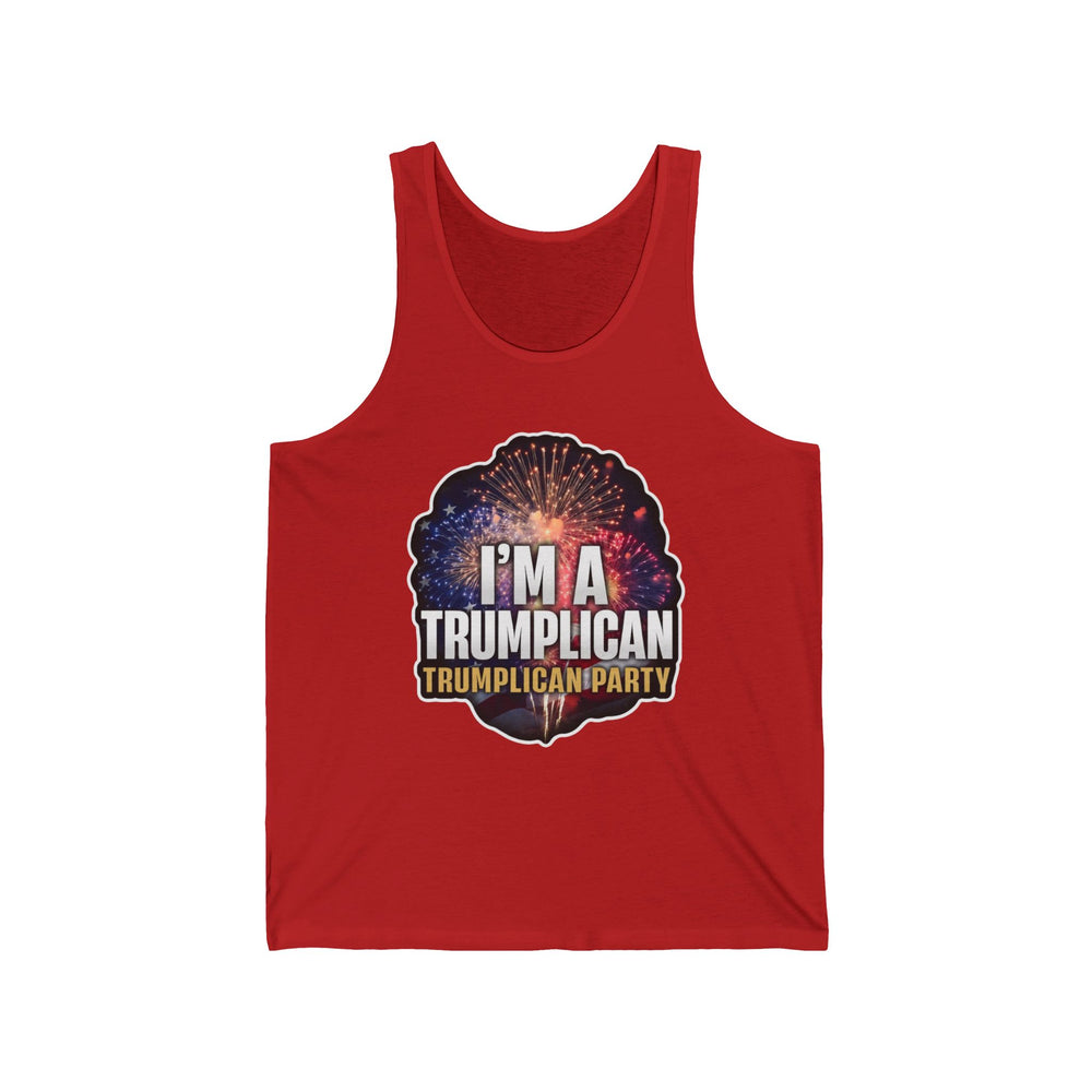 The Trumplican Party™ Unisex Tank Top | D-54 - Image 6