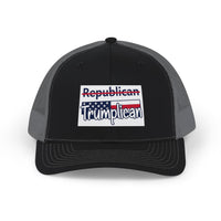 The Trumplican Party™ Mesh Snapback Trucker Cap | D-37 - Image 1