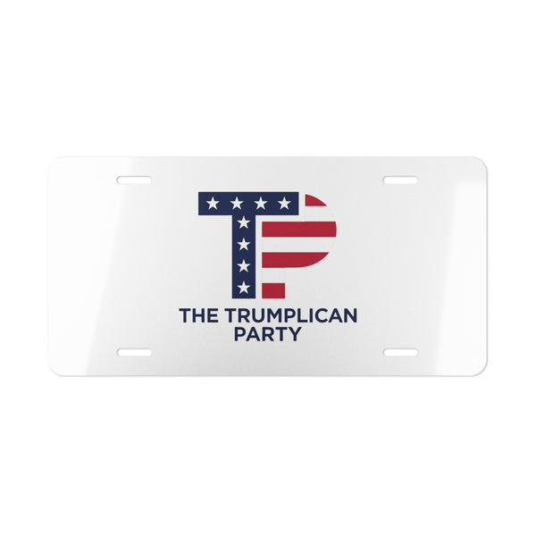 The Trumplican Party™ License Plate Front Tag | D-20