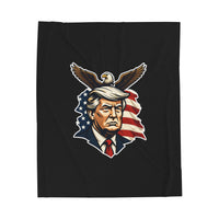 The Trumplican Party™ Velveteen Throw Blanket | D-29 - Image 1