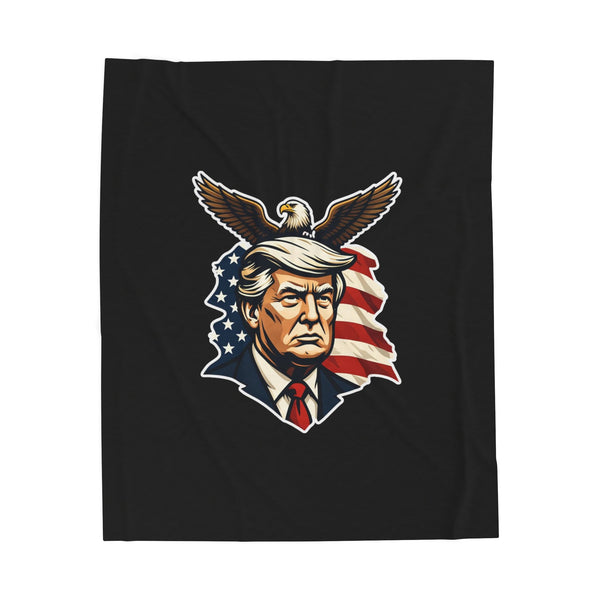 The Trumplican Party™ Velveteen Throw Blanket | D-29