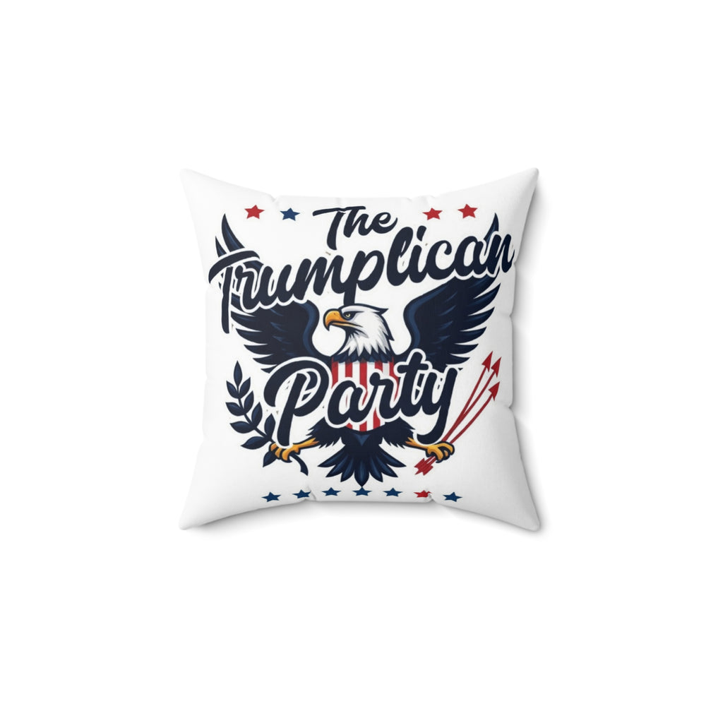 The Trumplican Party™ Throw Pillow | D-5 - Image 1