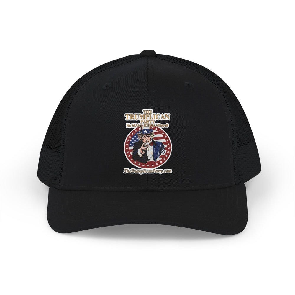 The Trumplican Party™ Mesh Snapback Trucker Cap | D-50 - Image 3