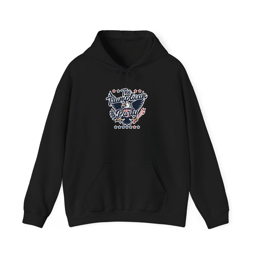 Trumplican Party Hoodie — Patriotic Political Graphic Pullover - Image 2