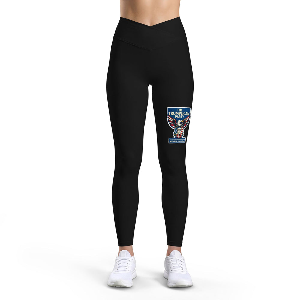 The Trumplican Party™ Women’s Luxe Leggings | D-54 - Image 3