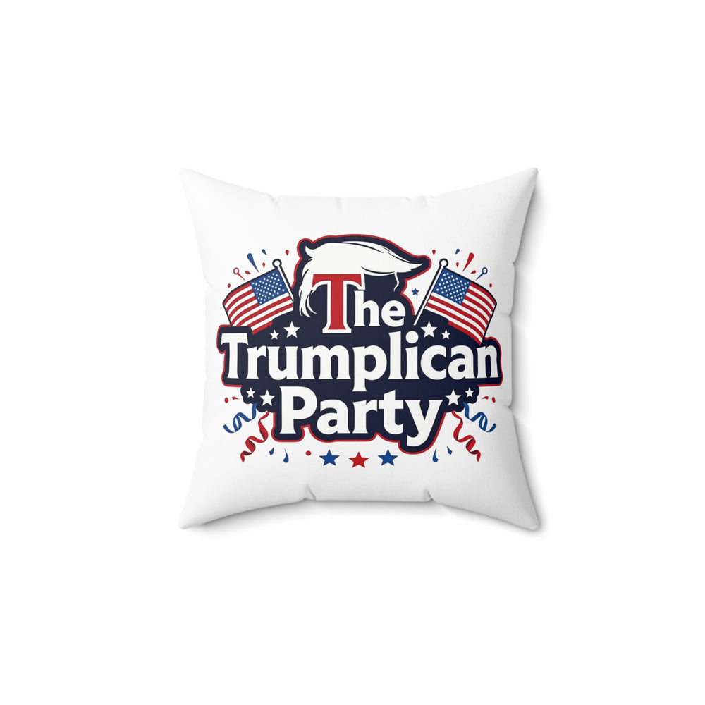 The Trumplican Party™ Throw Pillow | D-1 - Image 1