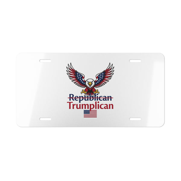 The Trumplican Party™ License Plate Front Tag | D-11