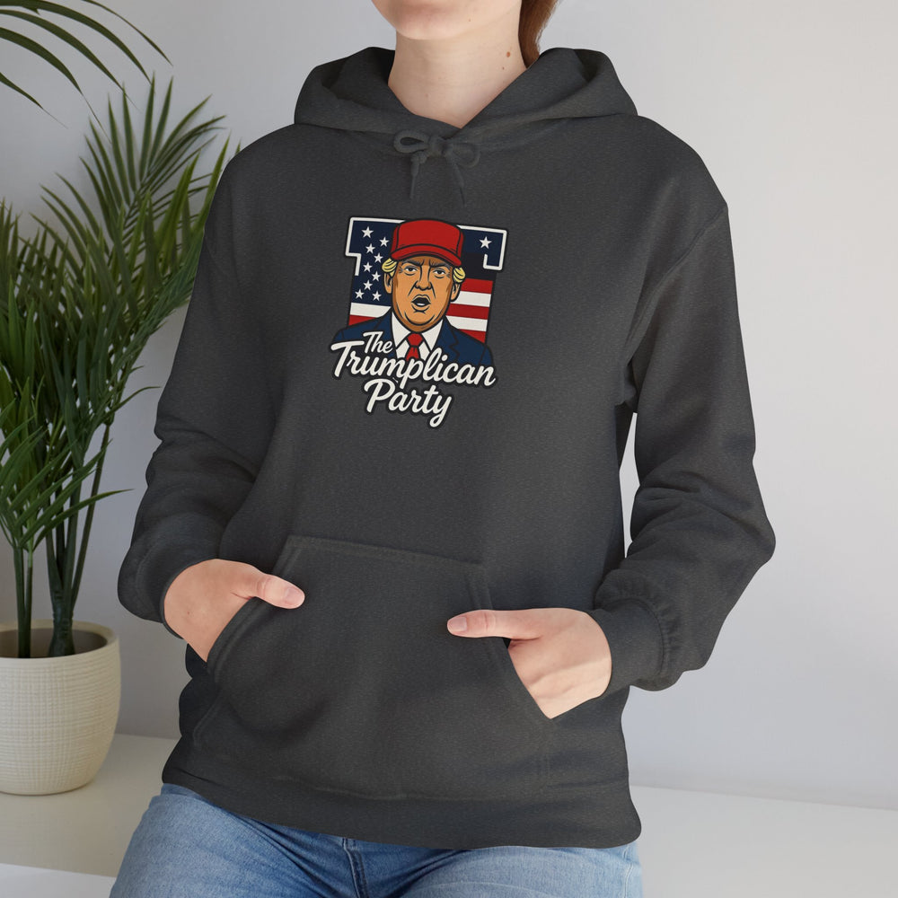 Political Parody Hoodie — "The Trumplican Party" Graphic - Image 35