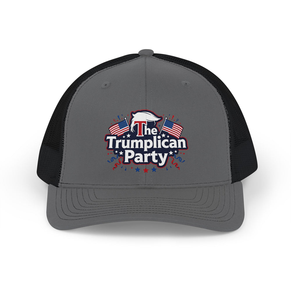 The Trumplican Party™ Mesh Snapback Trucker Cap | D-1 - Image 2