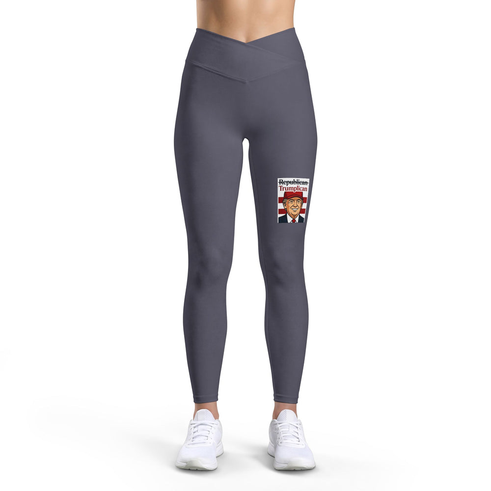 The Trumplican Party™ Women’s Luxe Leggings | D-38 - Image 4