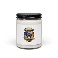 Trumplican Party Lion Scented Soy Candle — 9oz Patriotic Aromatherapy Jar - Image 1