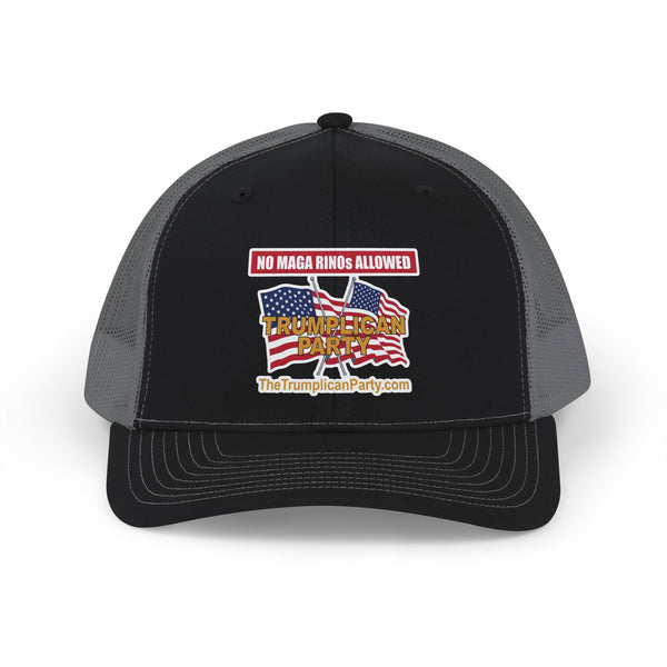The Trumplican Party™ Mesh Snapback Trucker Cap | D-57