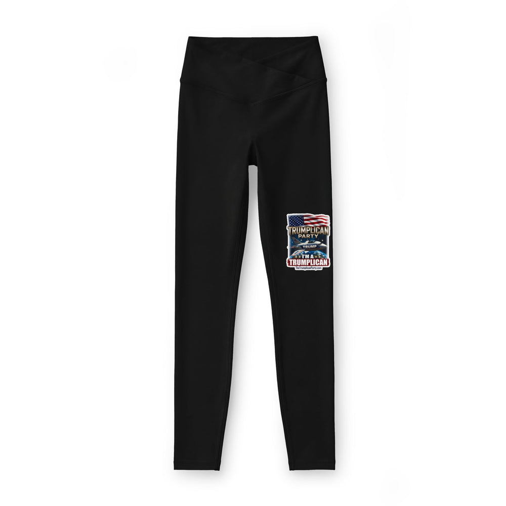 The Trumplican Party™ Women’s Luxe Leggings | D-77 - Image 1