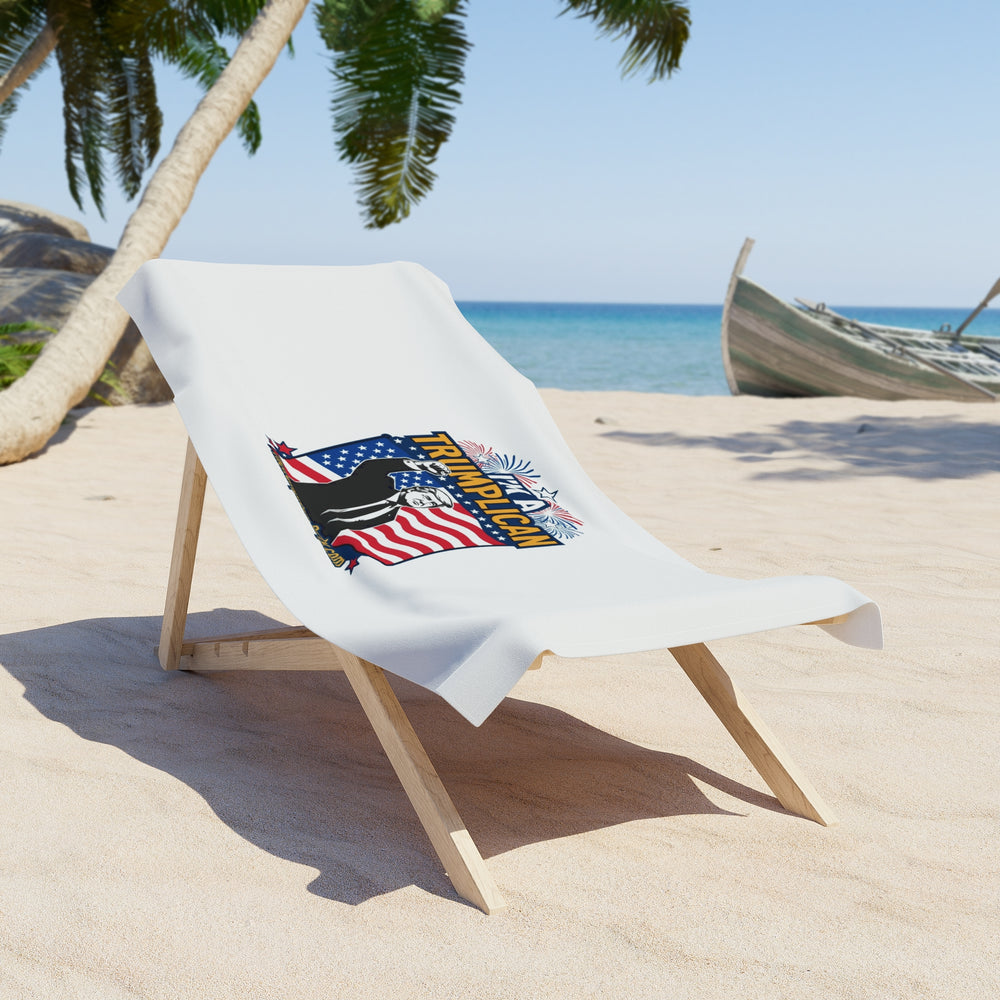 The Trumplican Party™ Beach Towel  | D-46 - Image 2