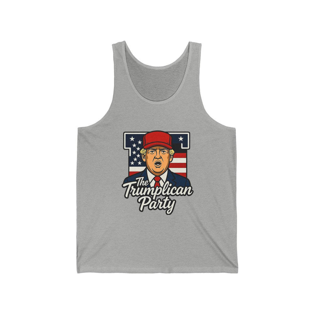 The Trumplican Party™ Unisex Tank Top | D-10 - Image 4
