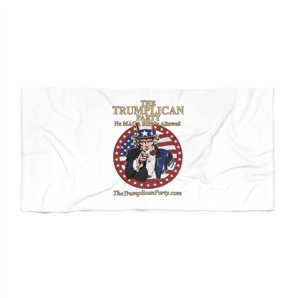 The Trumplican Party™ Beach Towel  | D-50 - Image 1