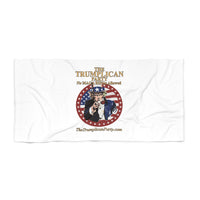 The Trumplican Party™ Beach Towel  | D-50 - Image 1