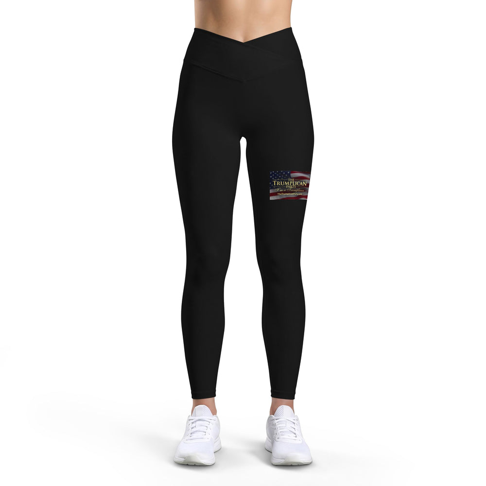 The Trumplican Party™ Women’s Luxe Leggings | D-80 - Image 3