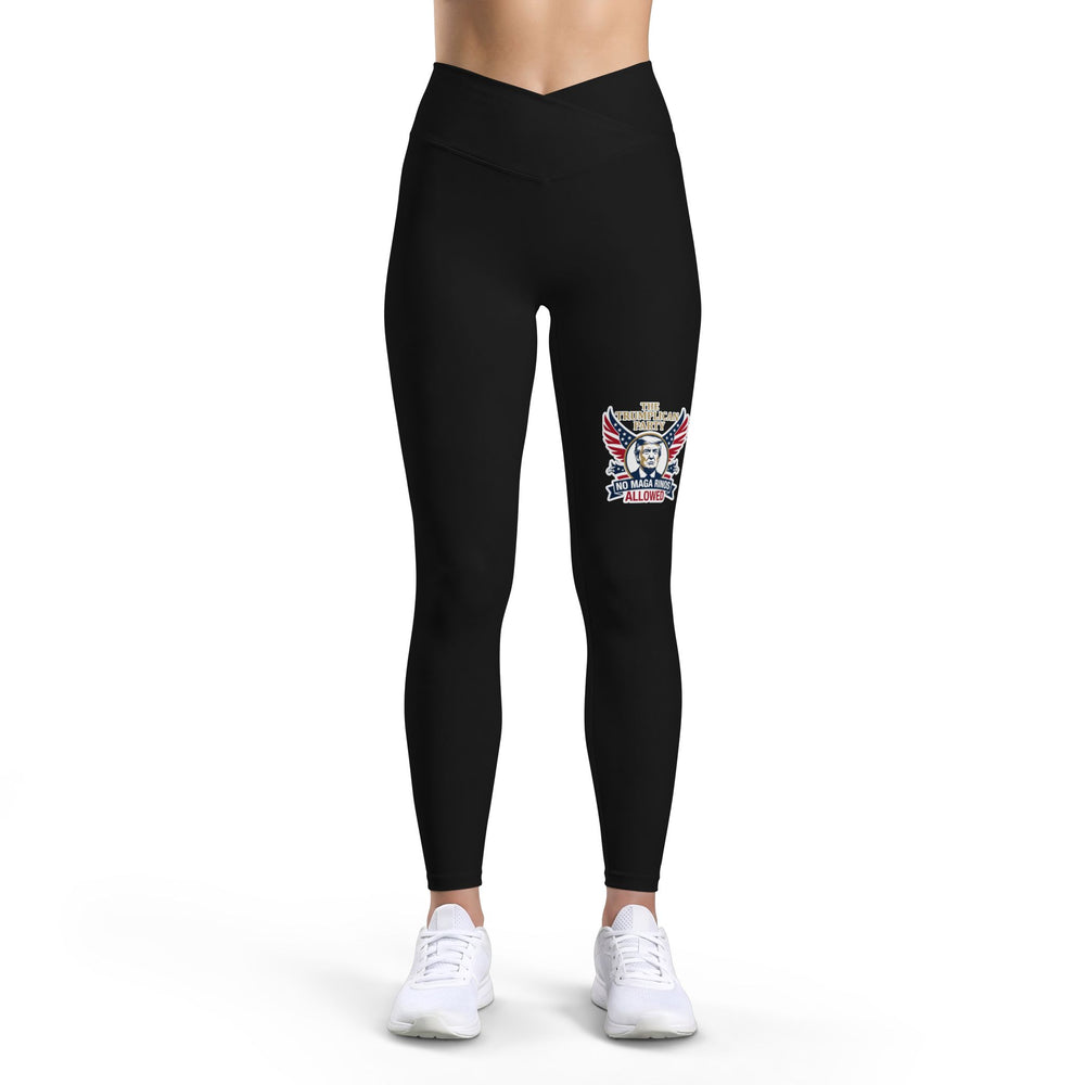 The Trumplican Party™ Women’s Luxe Leggings | D-45 - Image 3