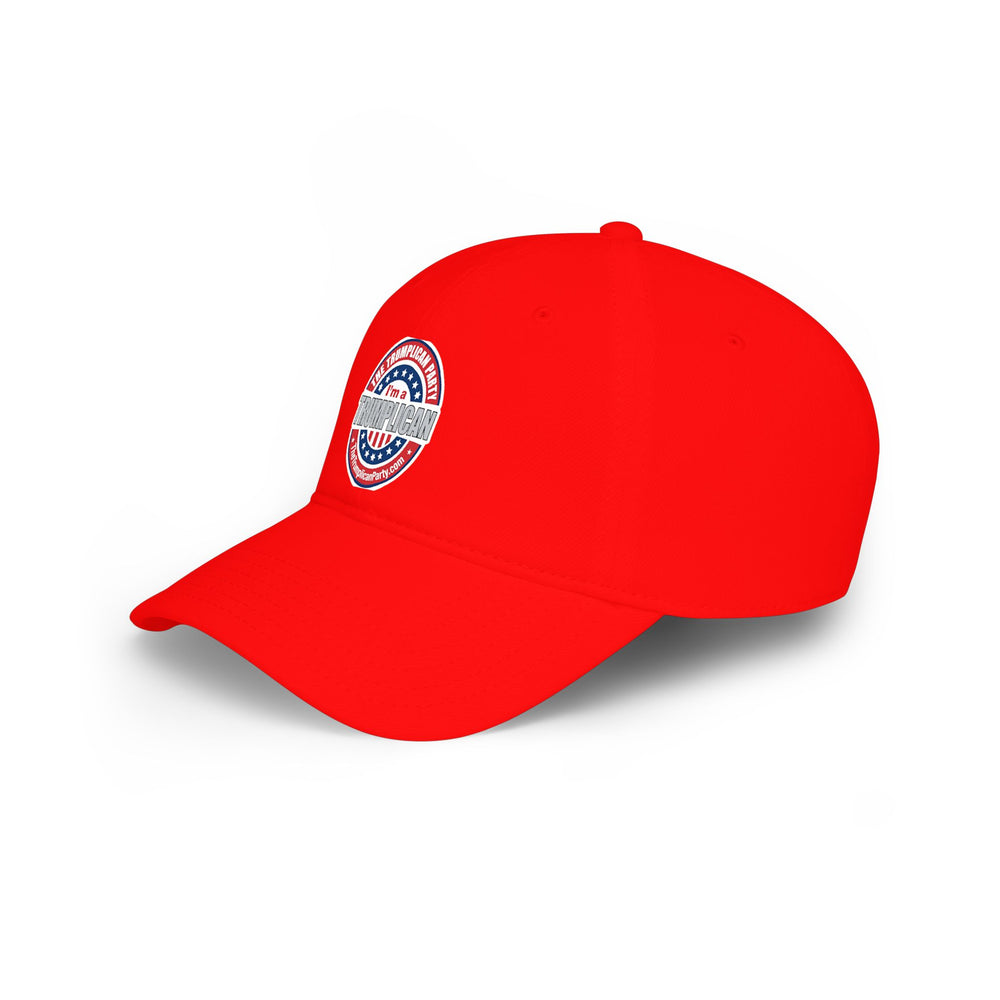 Patriotic 'Trump 2024' Low Profile Baseball Cap - Image 9