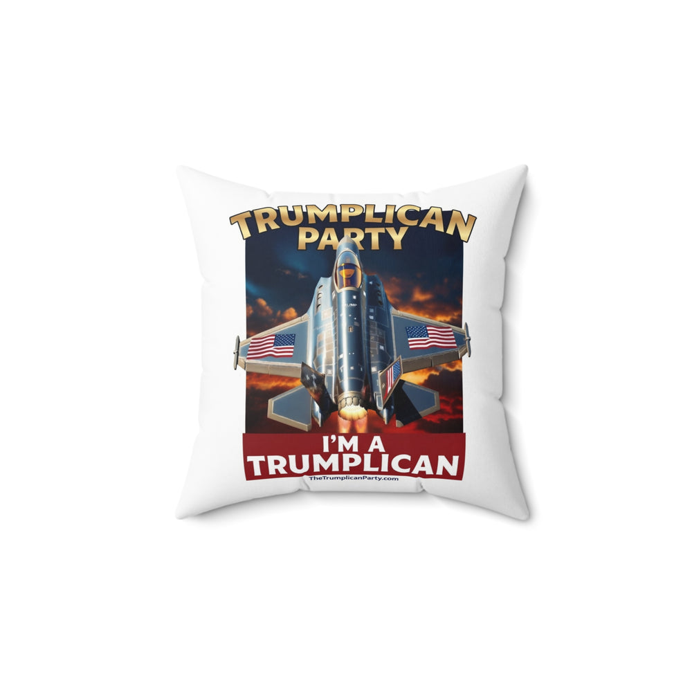 The Trumplican Party™ Throw Pillow | D-74 - Image 1