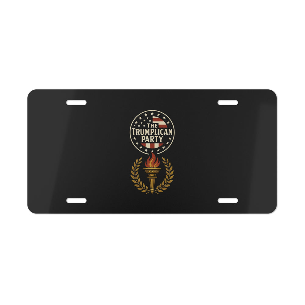 The Trumplican Party™ License Plate Front Tag | D-31 - Image 1
