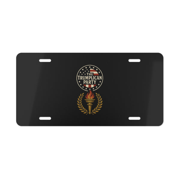 The Trumplican Party™ License Plate Front Tag | D-31