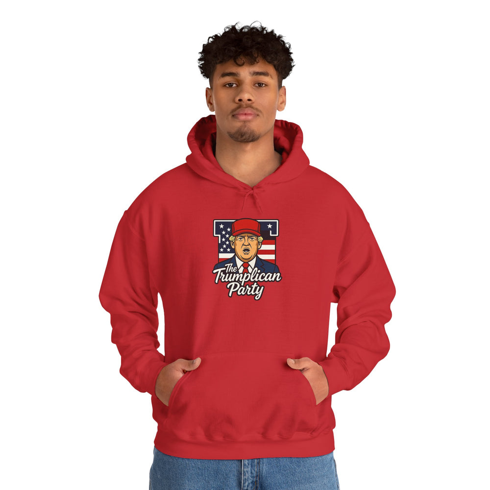 Political Parody Hoodie — "The Trumplican Party" Graphic - Image 5
